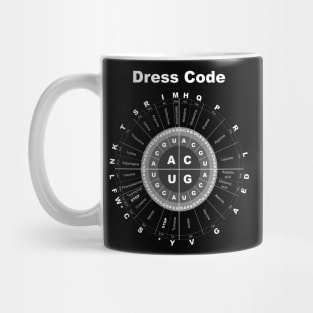 Amino Acid Science Dress Code Science Geek Mug